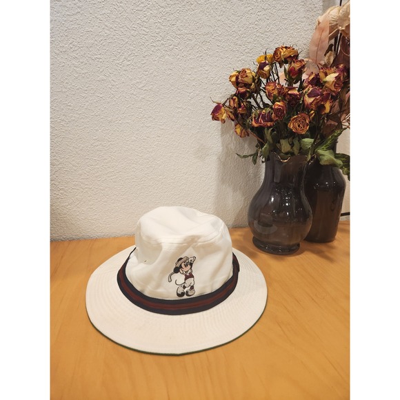 Vintage Disney PRO Collection Minnie Mouse Golf Bucket Hat White Unisex - Picture 2 of 7